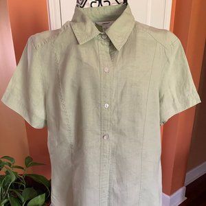 Edward Irish Linen Top